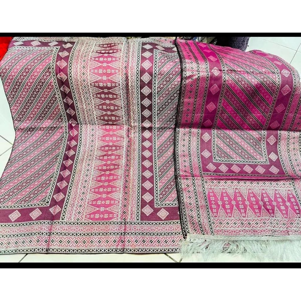 Songket Semi Tumtuman Tenun Mesin