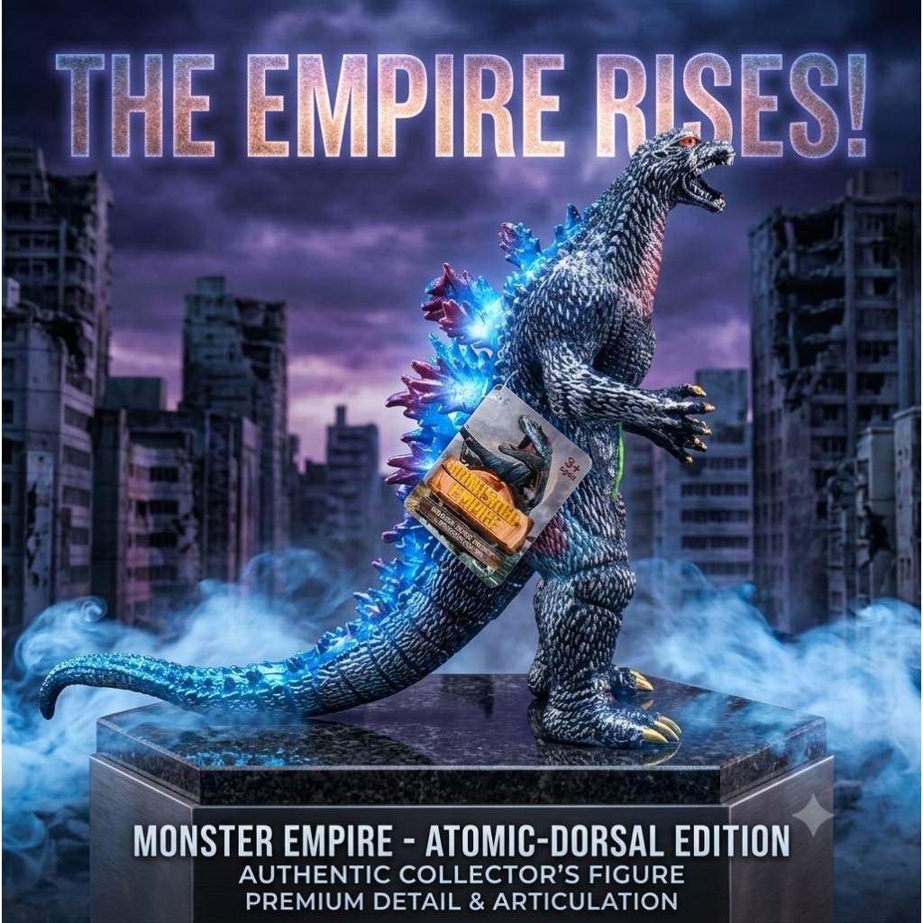 Mainan Godzilla Ada Suara Godzilla
