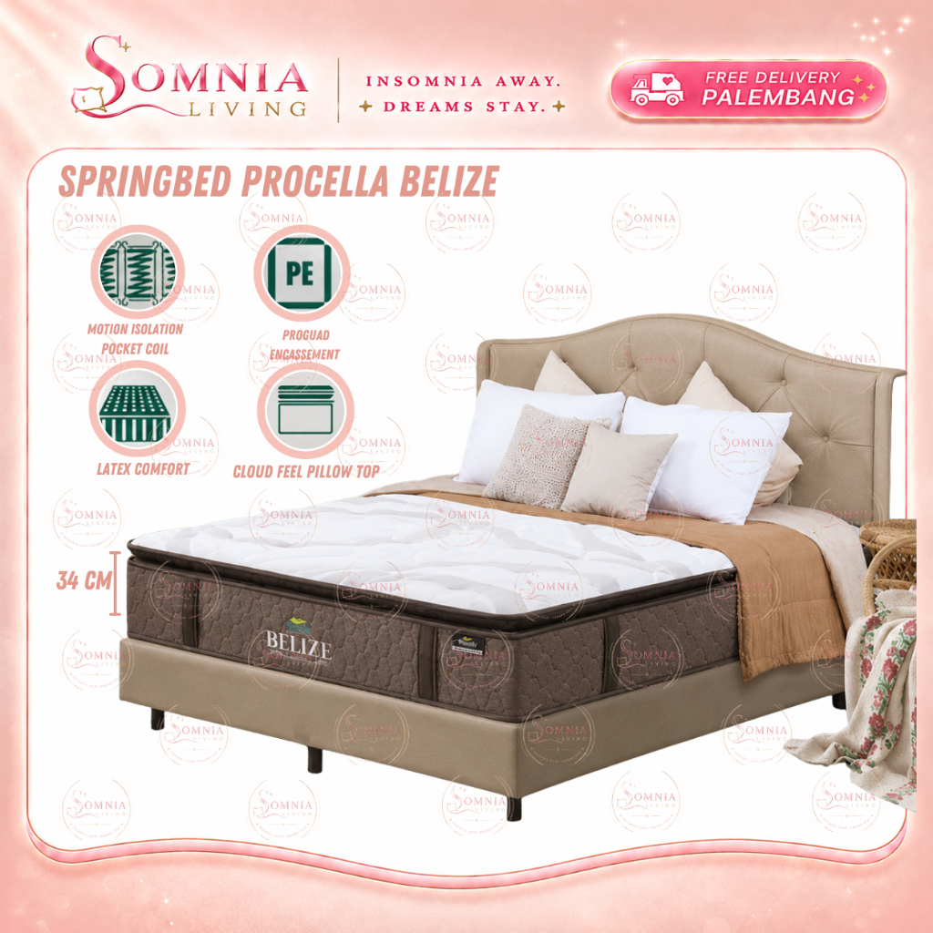 Springbed Procella Belize | Kasur Matras Springbed Procella Murah Palembang | Furniture Murah Palemb