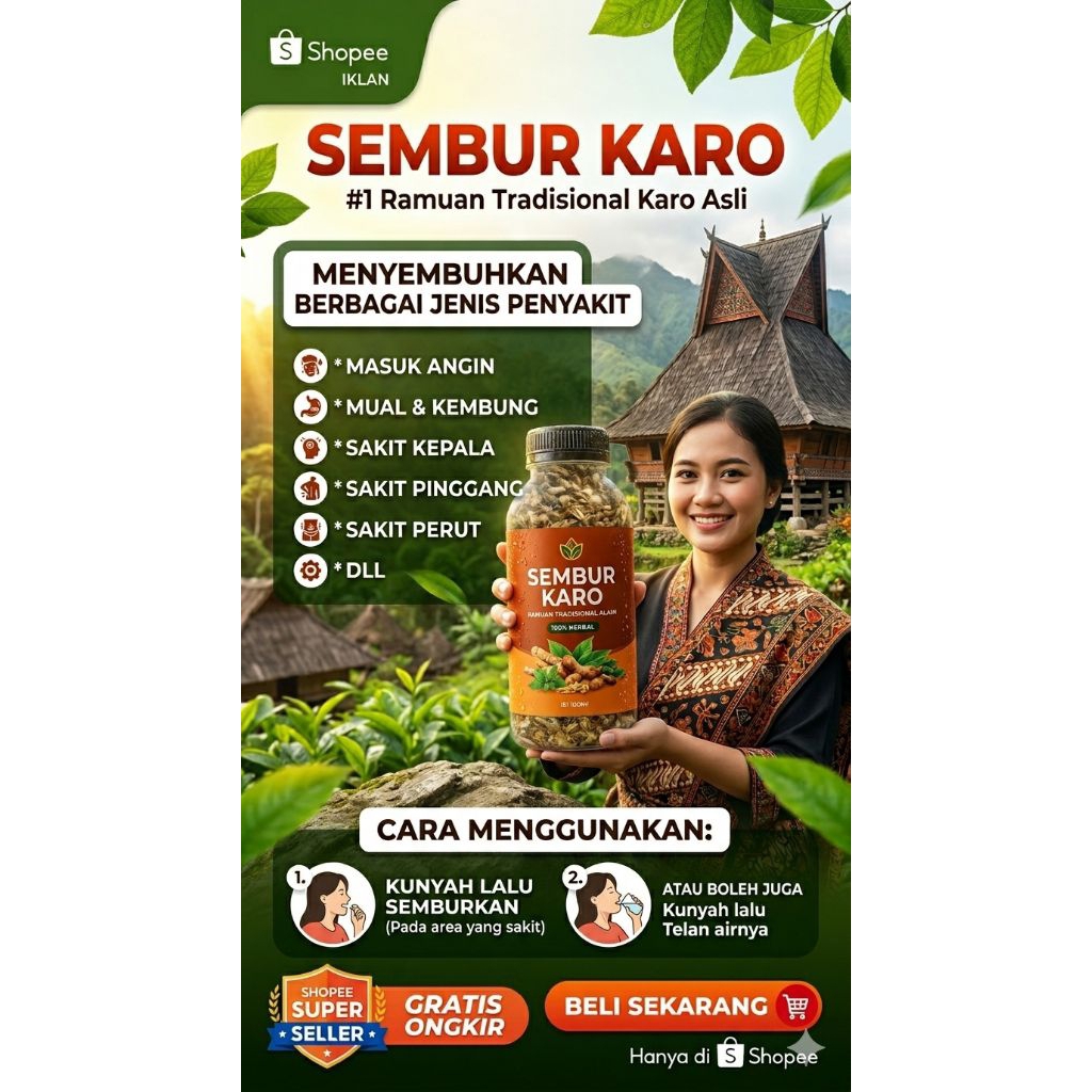 SEMBUR KARO MASUK ANGIN