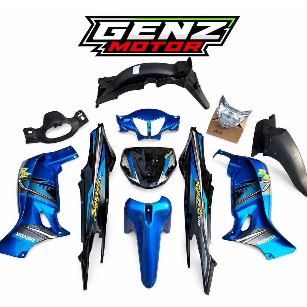 FULL BODY SUZUKI SMASH NEW BIRU FULL SET