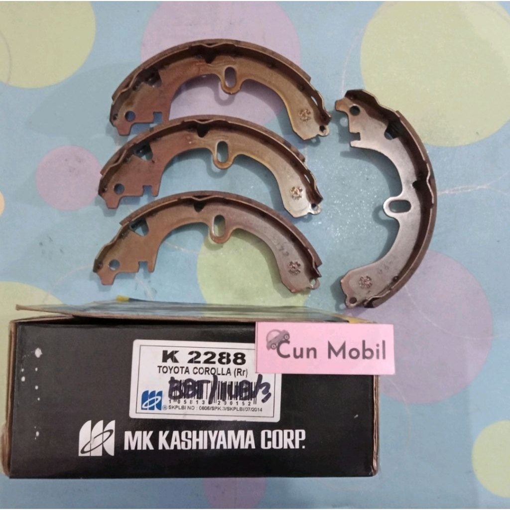 Brake Shoe Toyota Corolla GL SE Saloon 84-88 K 2288 MK