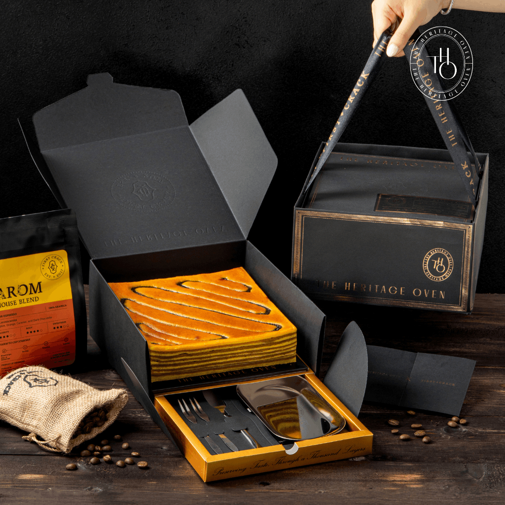 The Heritage Oven - Kue Lapis Legit Kopi Arom | Lapis Legit Premium | Lapis Legit Kopi
