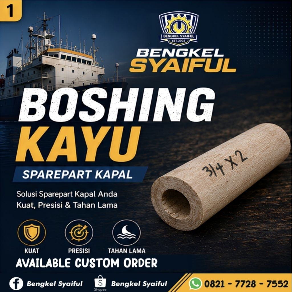 Boshing kayu As ketinting