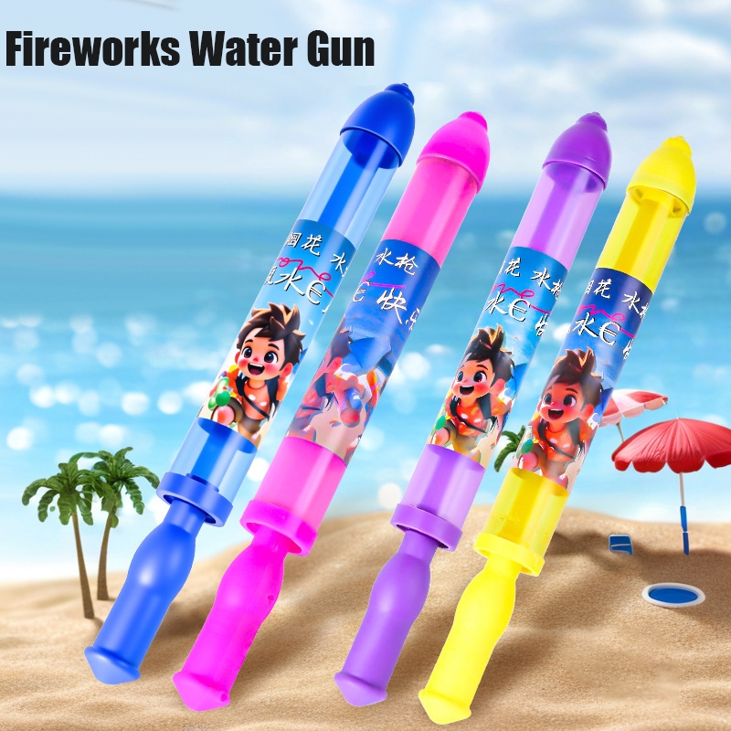 Pistol Air Pompa Jumbo Mainan Semprotan Air Kembang Api Outdoor Anak Dewasa Water Squirt