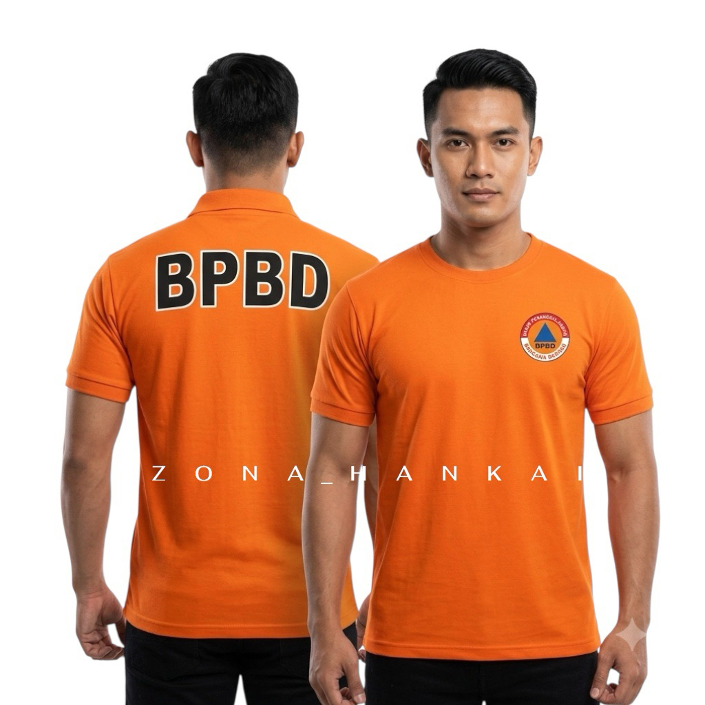 Kaos Lapangan Bpbd Kaos bpbd Lengan Panjang Bpbd Basarnas