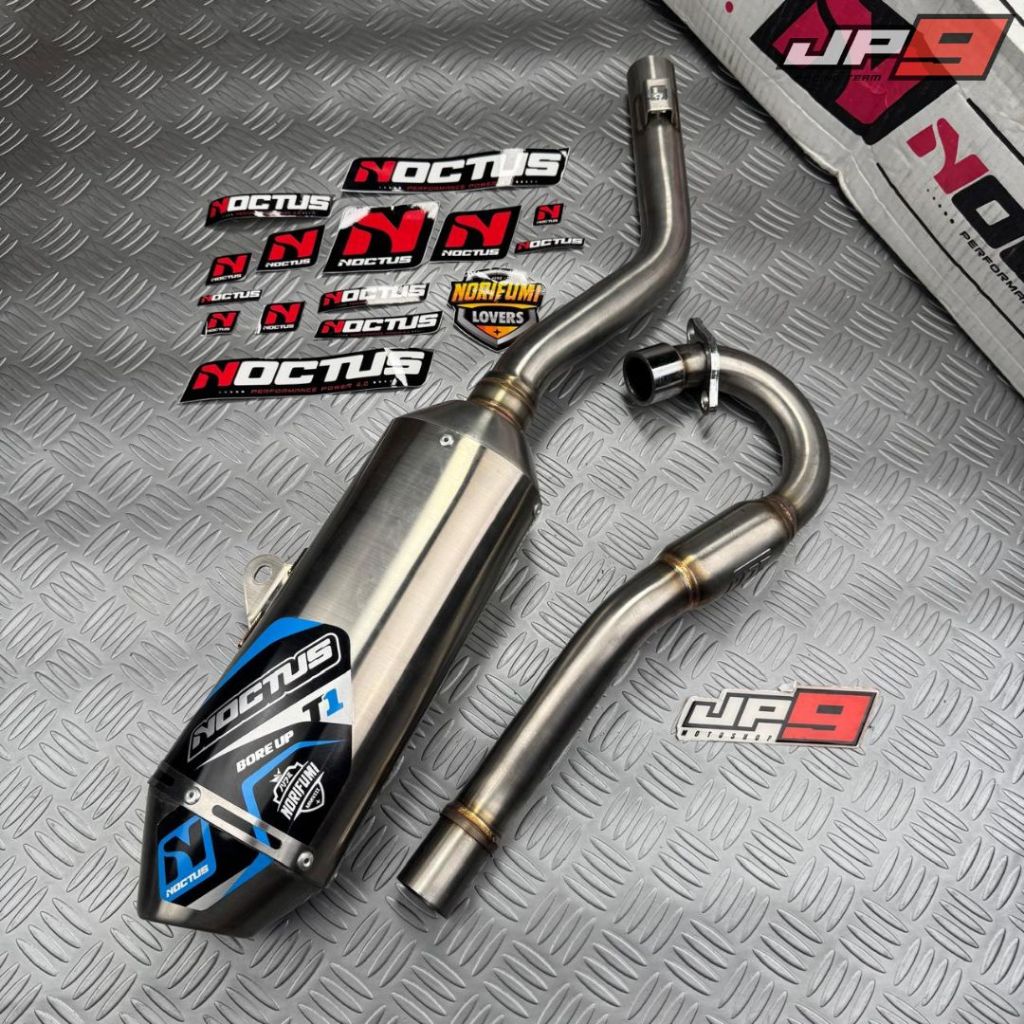 Knalpot Muffler Exhaust CRF 150 Original Norifumi Noctus T1 Bore Up