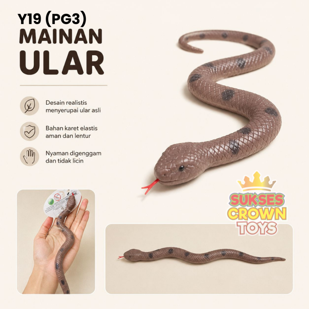 Mainan Ular Ularan - Mainan Ular Murah - Mainan Anak Ular Murah
