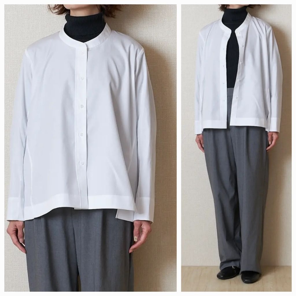JIL SANDER X UNIQLO +J supima cotton shirt