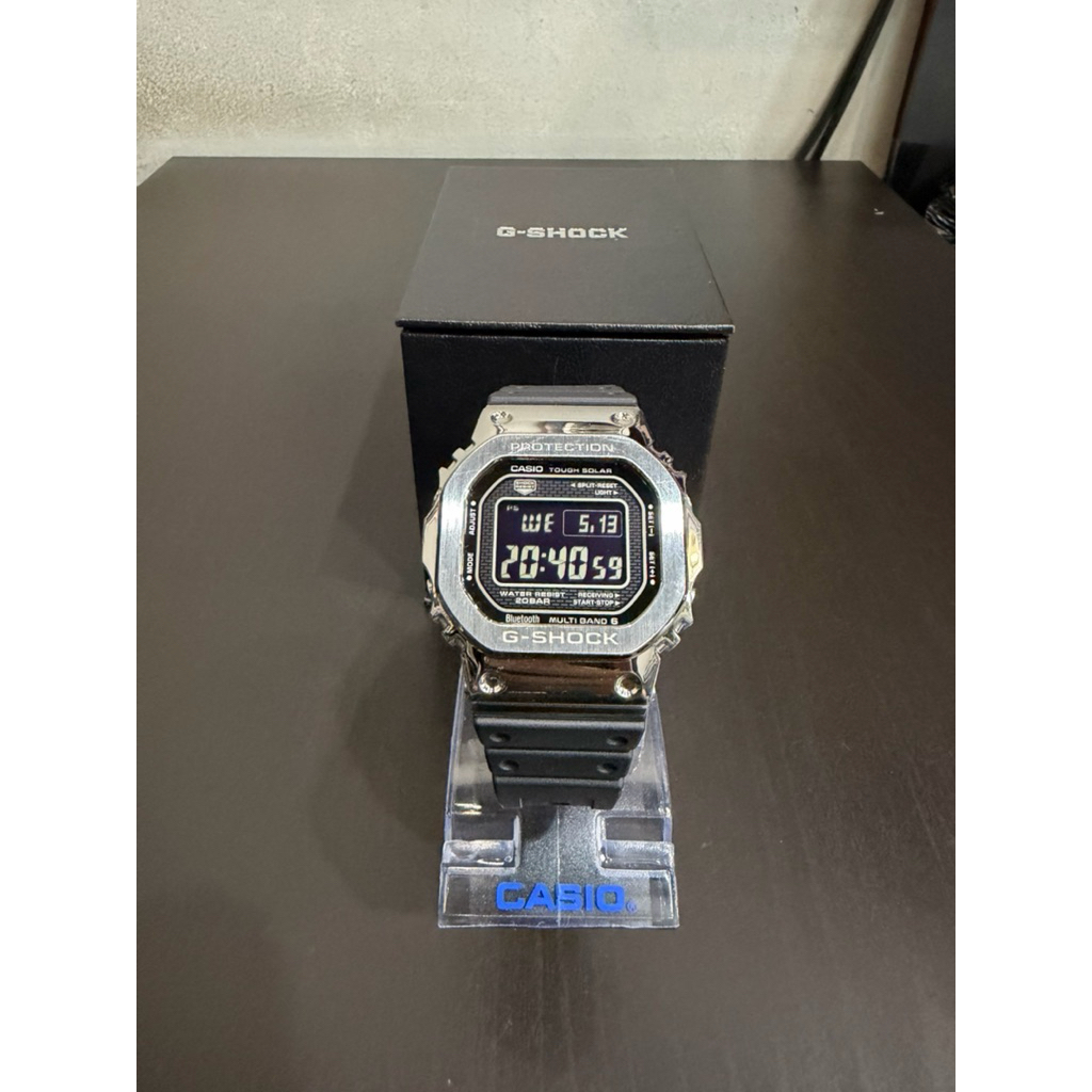 Casio Gshock Bluetooth GMW B5000-1 / GMWB5000-1 Like New