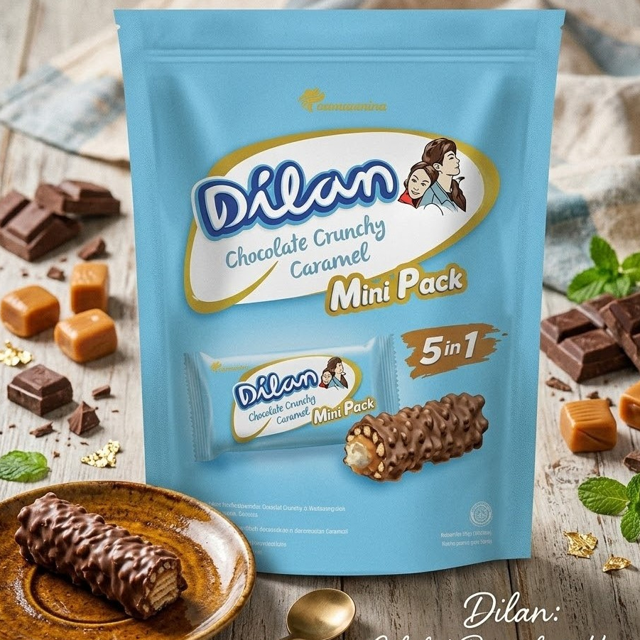 DILAN MINI PACK 95GR / BISKUIT COKELAT MINI DILAN PACK KECIL / COKELAT DILAN MINI PACK