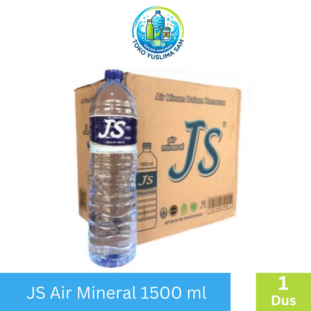 JS AIR MINERAL 1500 ML (1 DUS ISI 12 PCS)