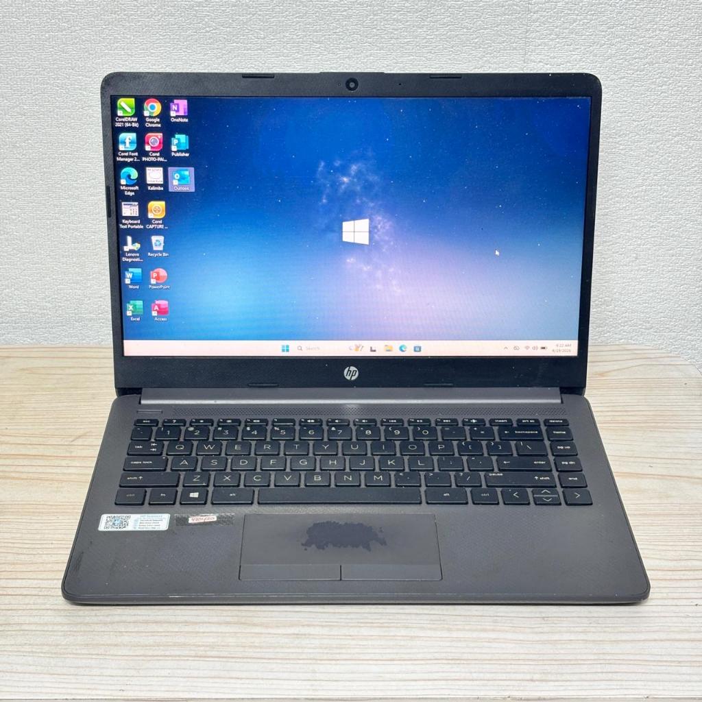 Laptop Murah 2 jutaan HP 245 G8 AMD Athlon 3050U | RAM 8GB SSD 256GB Cocok Kerja & Kuliah