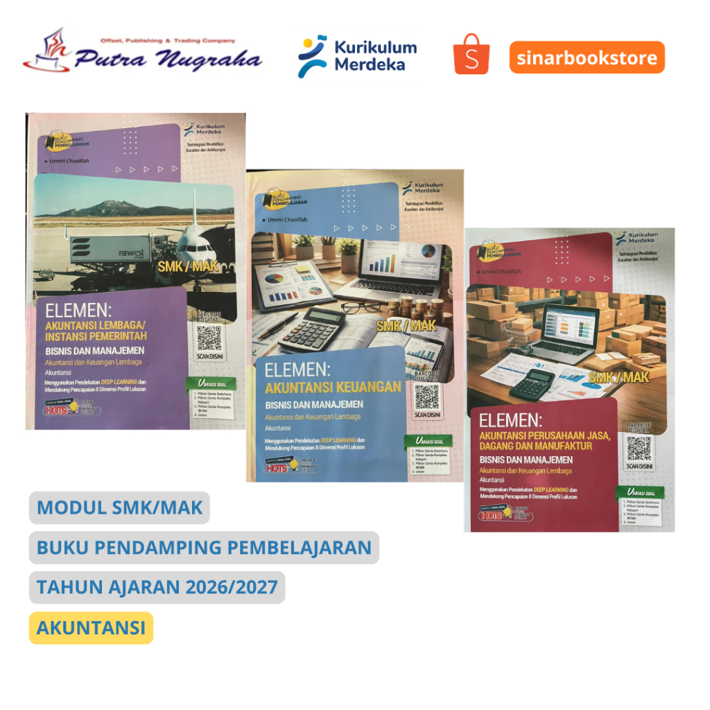 Modul SMK/MAK Akuntansi Kurikulum Merdeka Buku Pendamping Pembelajaran 2026/2027