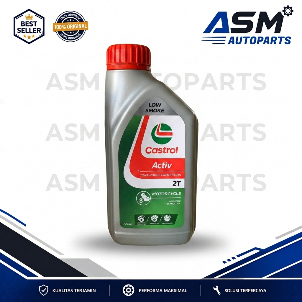 GROSIR Oli Castrol Activ 2T 700ml Original Oli Samping Wangi Khas