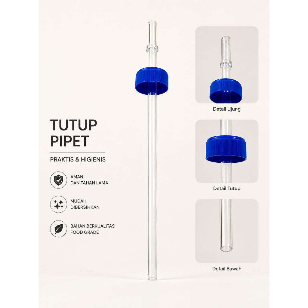 Tutup Pipet Fiji Water