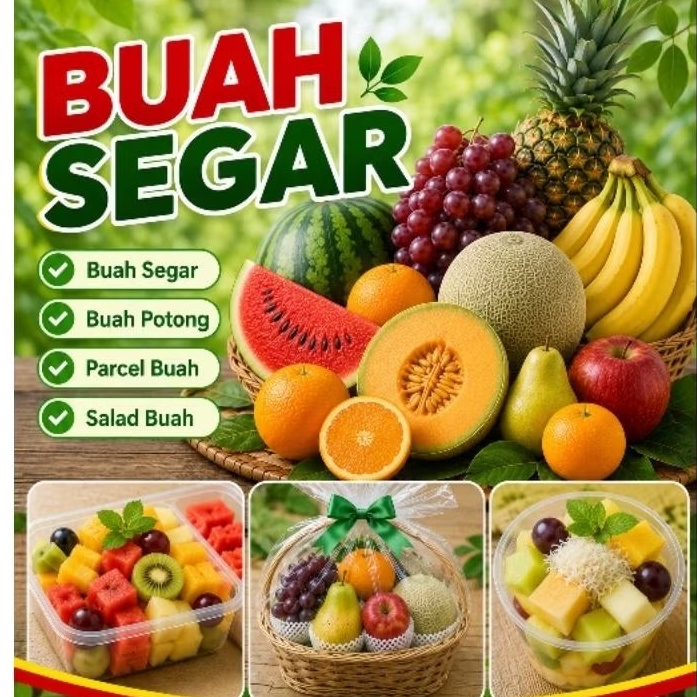 Buah segar jambangan surabaya,buah sehat Surabaya,buah potong,parcel buah surabaya