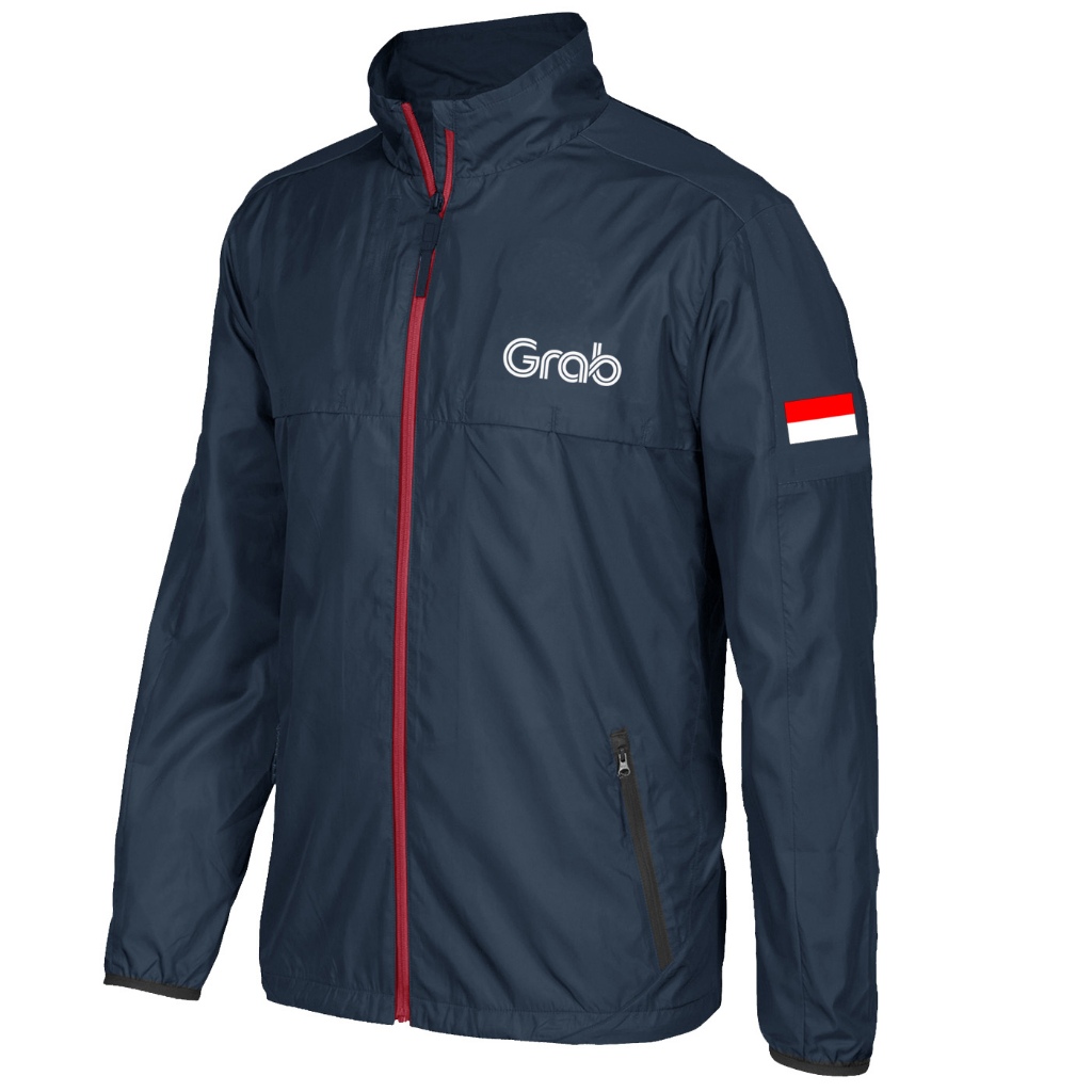 Jaket Grab Terbaru | Jaket Windbreakers Ojol Grab