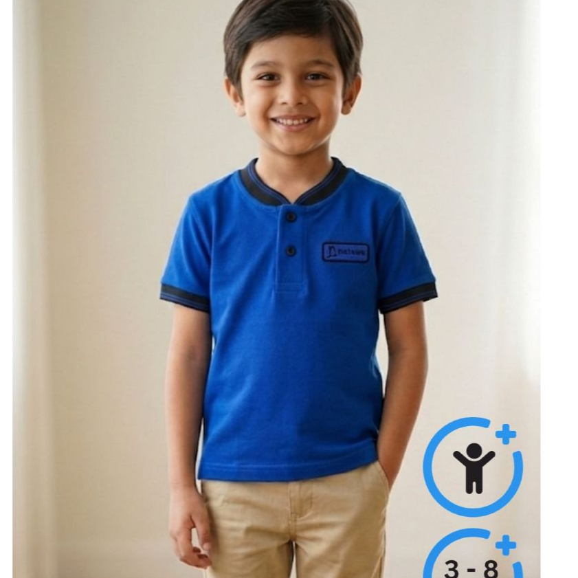 Natawa Kaos Anak Anak Biru