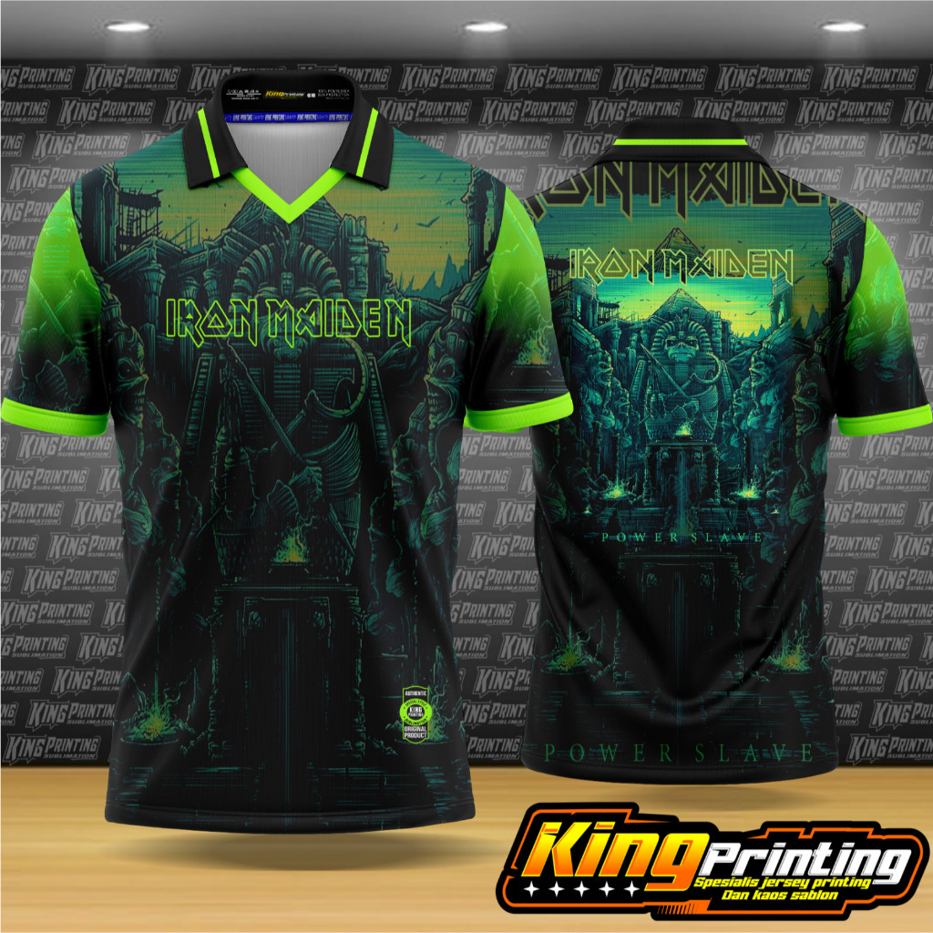jersey band metal iron maiden full printing