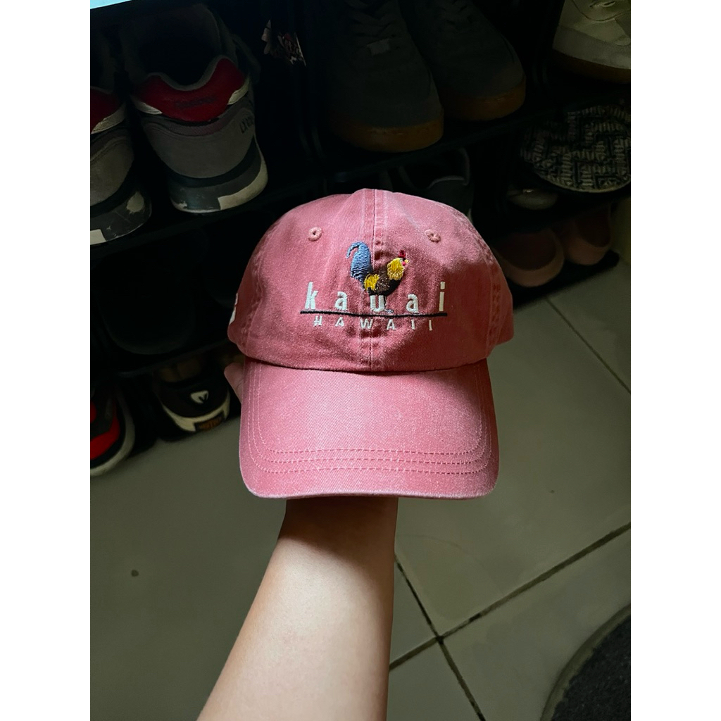 Topi Hawaii Logo Ayam Simple Cap