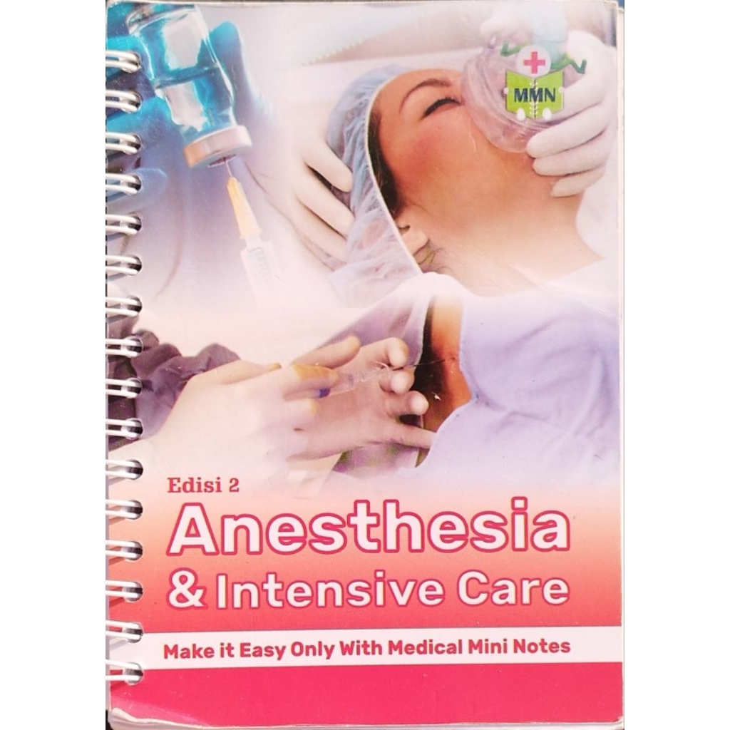 Preloved MMN Medical Mini Notes Anesthesia / Anestesi Edisi 2