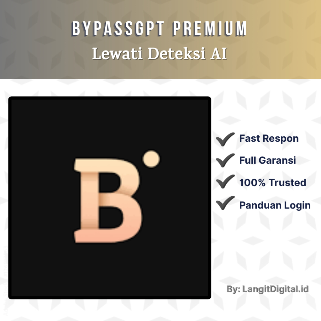 BypassGPT Premium | Termurah | FULL GARANSI