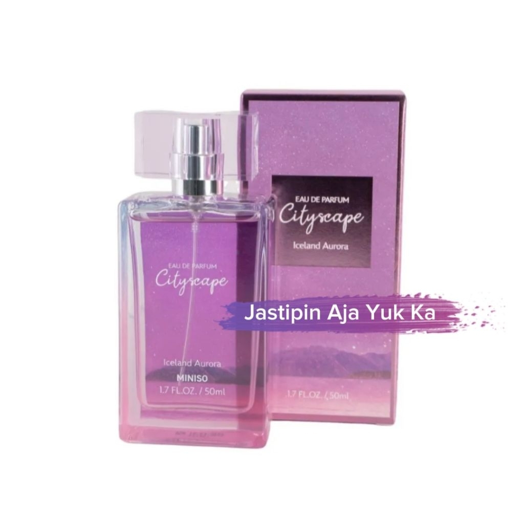 [READY] Parfum MINISO - Cityscape Eau De Parfum 2.0 (Iceland Aurora) 50ml