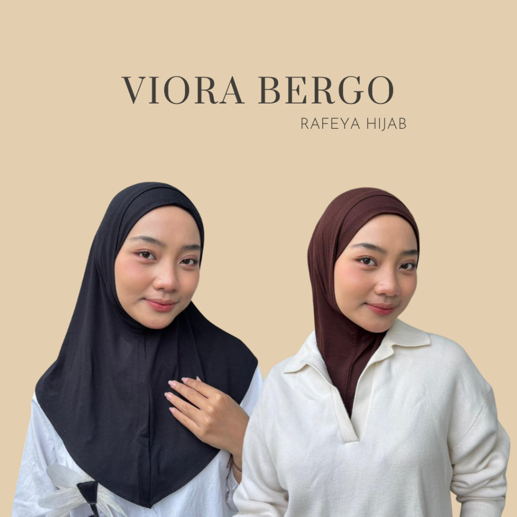 Rafeya Hijab Bergo Instan Rayon Spandex Size S