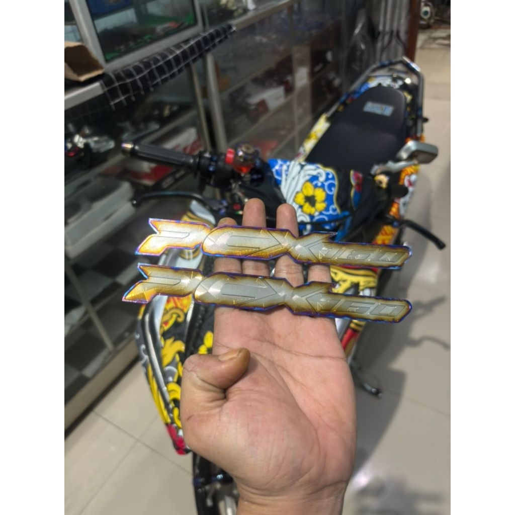emblem pcx160 titanium burn vietnam