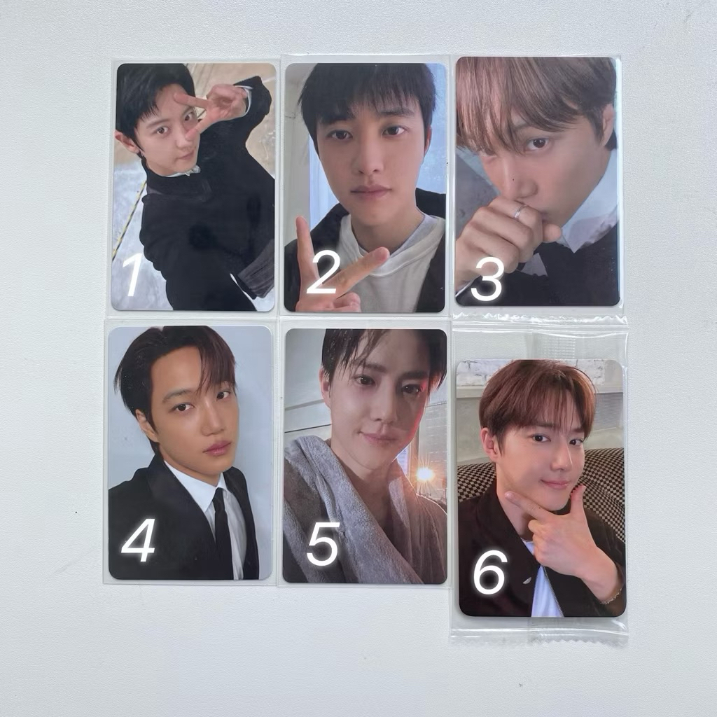 PC EXO REVERXE PHOTOCARD TRADING CARD ALBUM PHOTOBOOK COMPACT BERRIZ SMINI VER REVERSE CUBE KAI SUHO