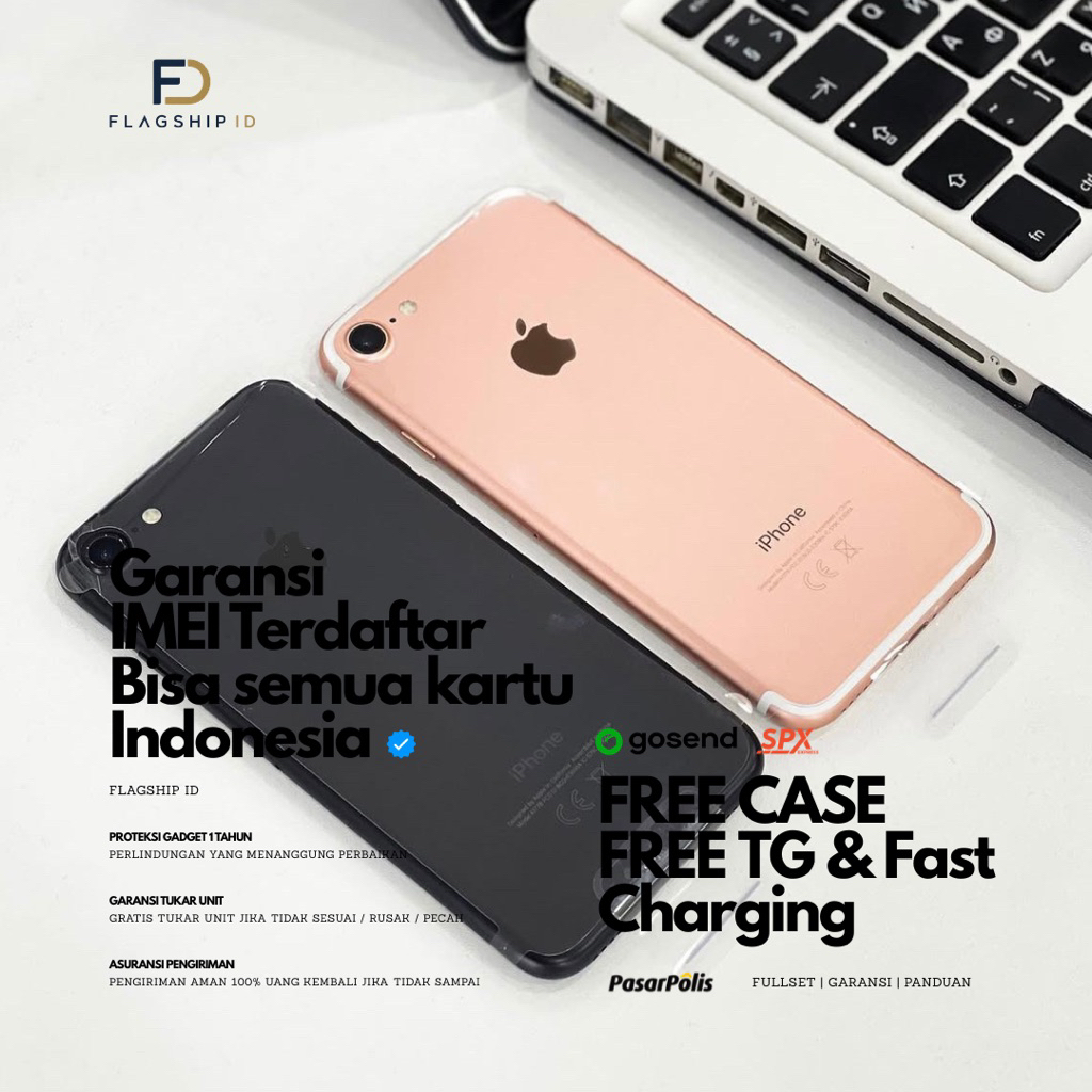 iphone 7 128GB 32GB 256GB like new Fulset Mulus