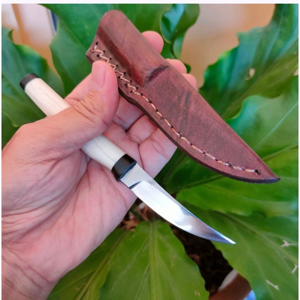 K110 Mini Skinner knife, pisau seset mini  dengan bahan Bohler K110 yang super tajam dan tidak mudah
