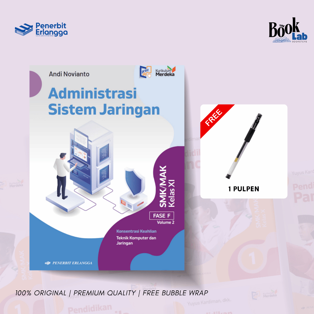 ERLANGGA - BUKU ADM SISTEM JARINGAN KK TKJ SMK/MAK KLS.11 VOL2/KM