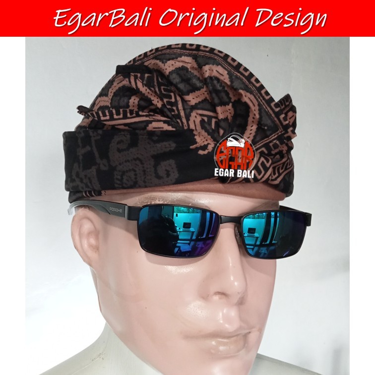 EgarBali udeng batik bali motif KAMANDALU