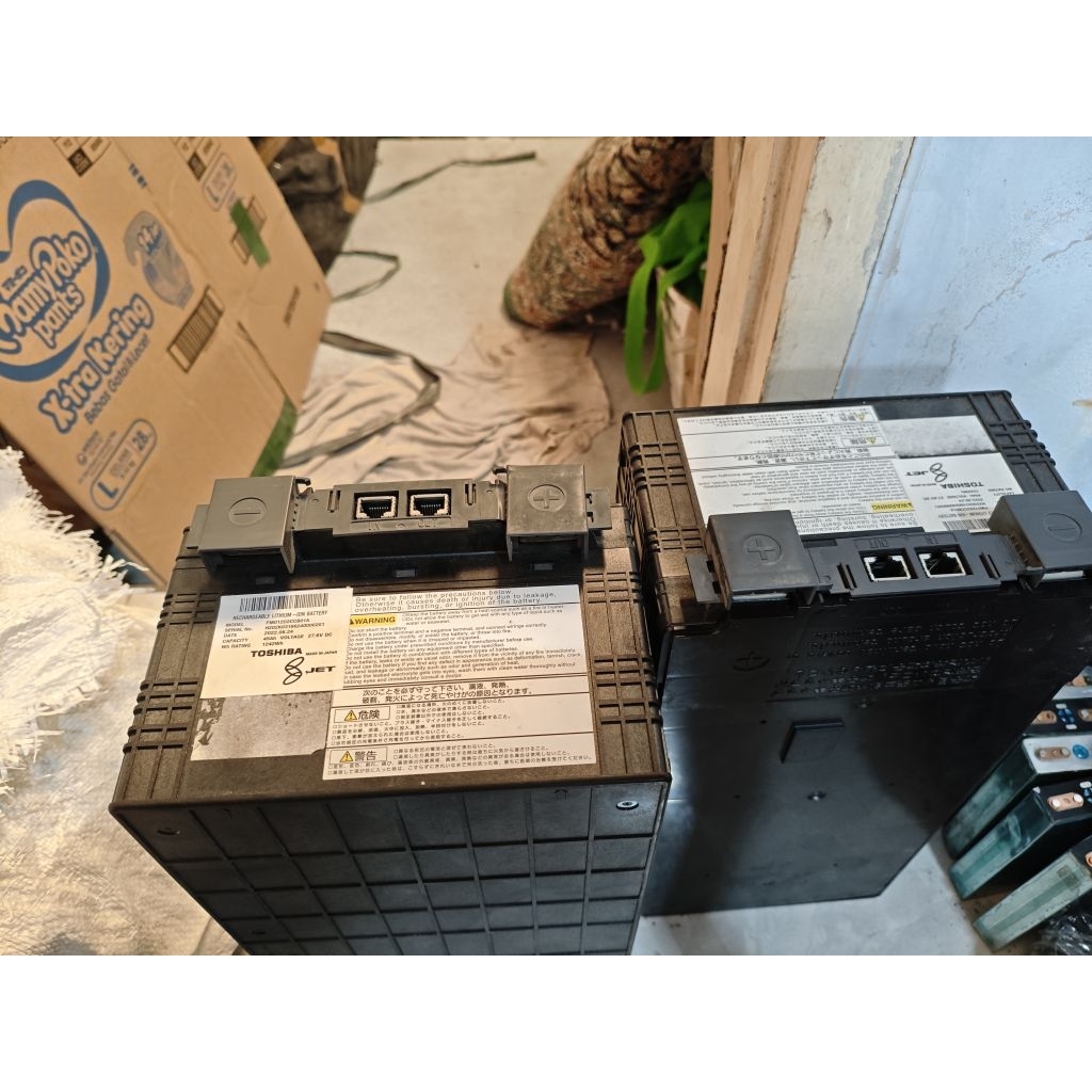 Baterai Lithium LTO 27.6v 45ah Toshiba SCIB