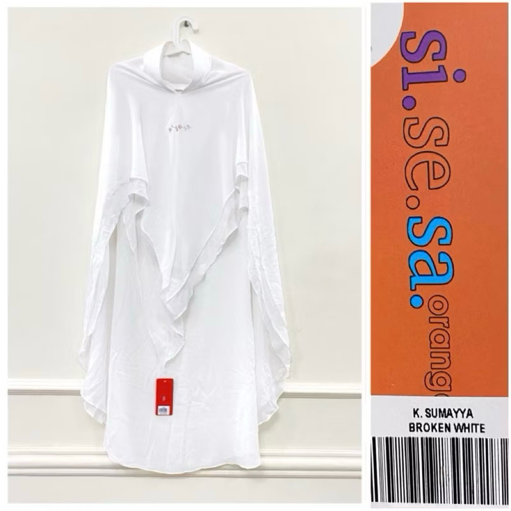 sisesa khimar sumaya broken white