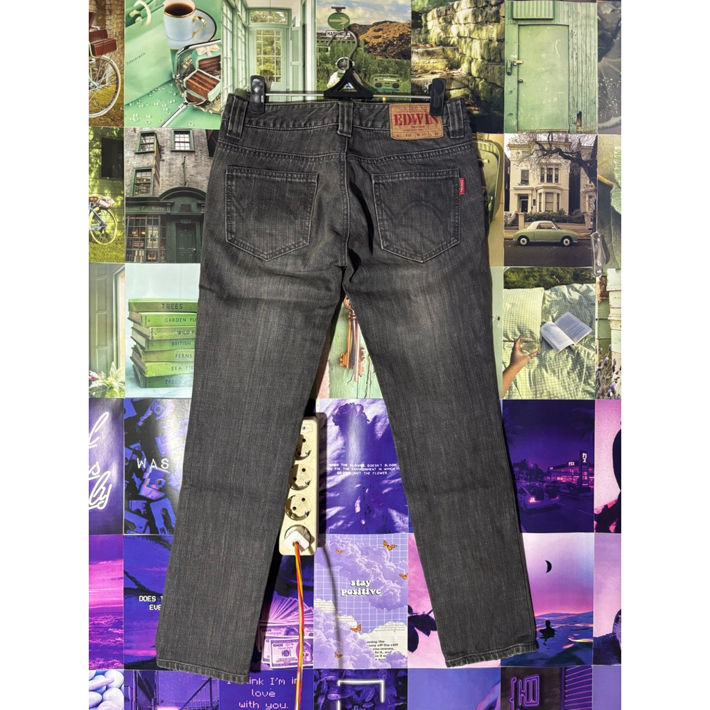 Edwin Straight Leg Jeans Size 29 Preloved
