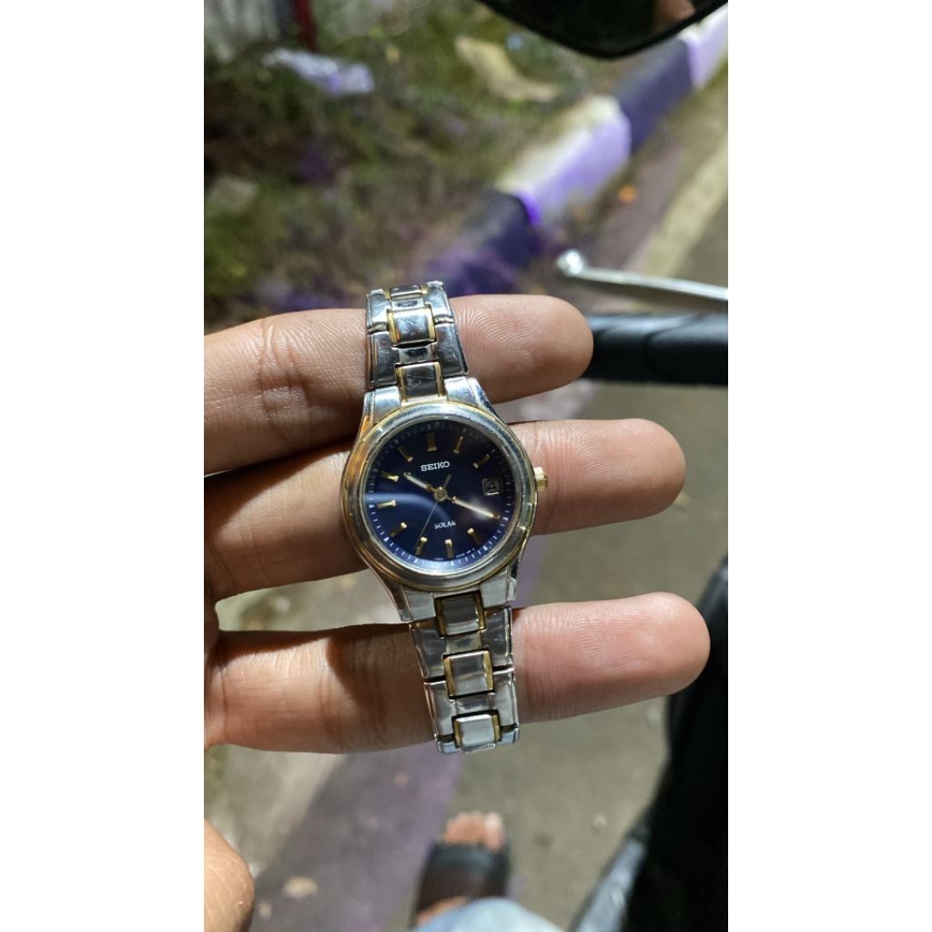 Jam Bahan Seiko Solar Numerik