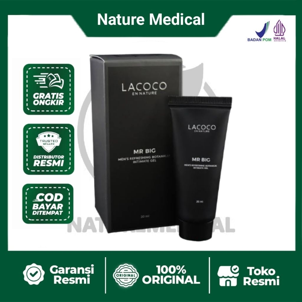 Lacoco En Nature Mr Big Asli Nasa Tambah Besar & Panjang Permanen