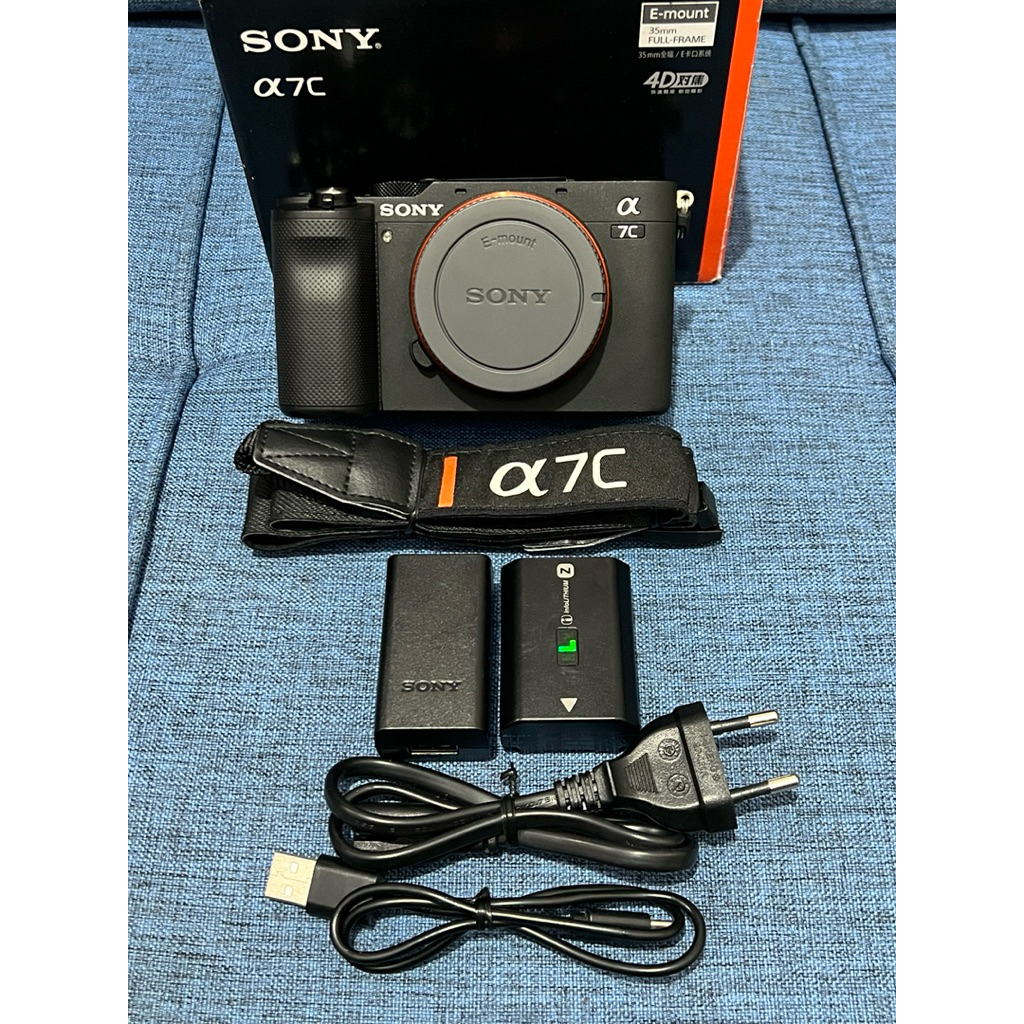 Sony A7C fullset Likenew Sc 1K second mulus