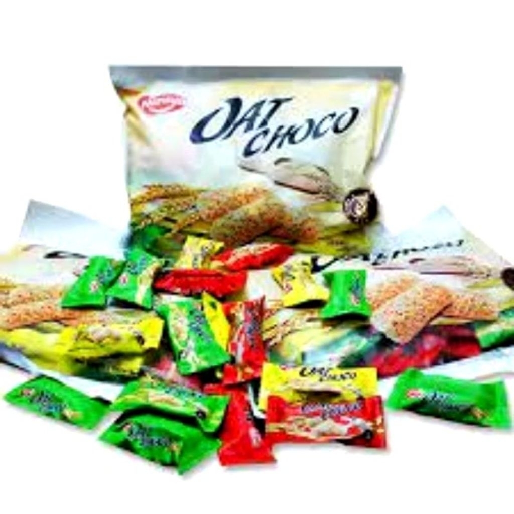 (BIJIAN)NARAYA OAT CHOCO OAT SNACK BRANDED ECER BIJIAN[EXP MEI 2027]