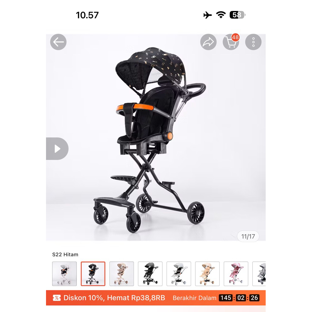 PRELOVED stroller bayi