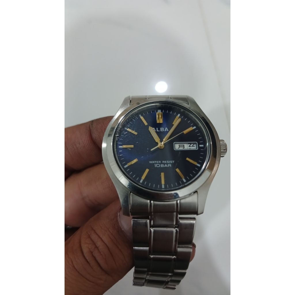 Jam Tangan Alba model 7N43 JDM second original
