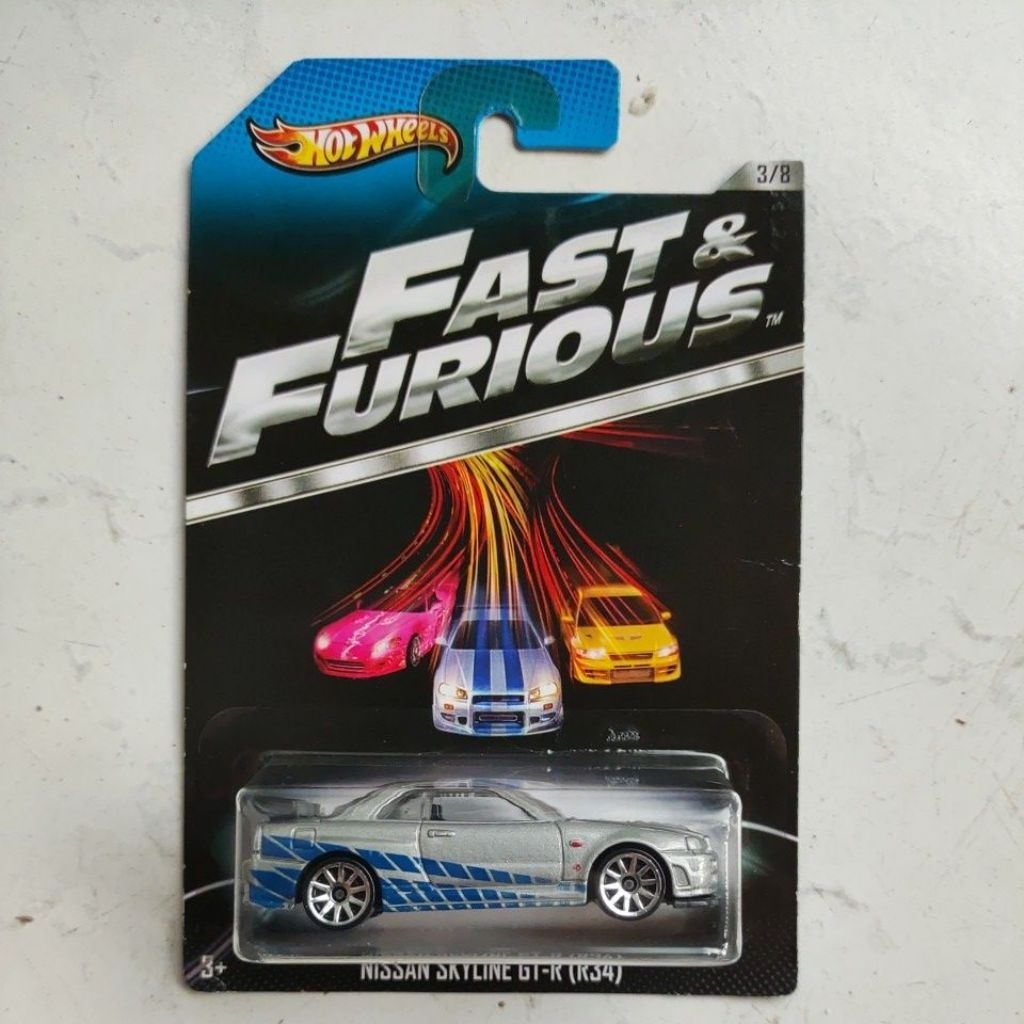 Hotwheels Nissan Skyline GT-R (R34)
