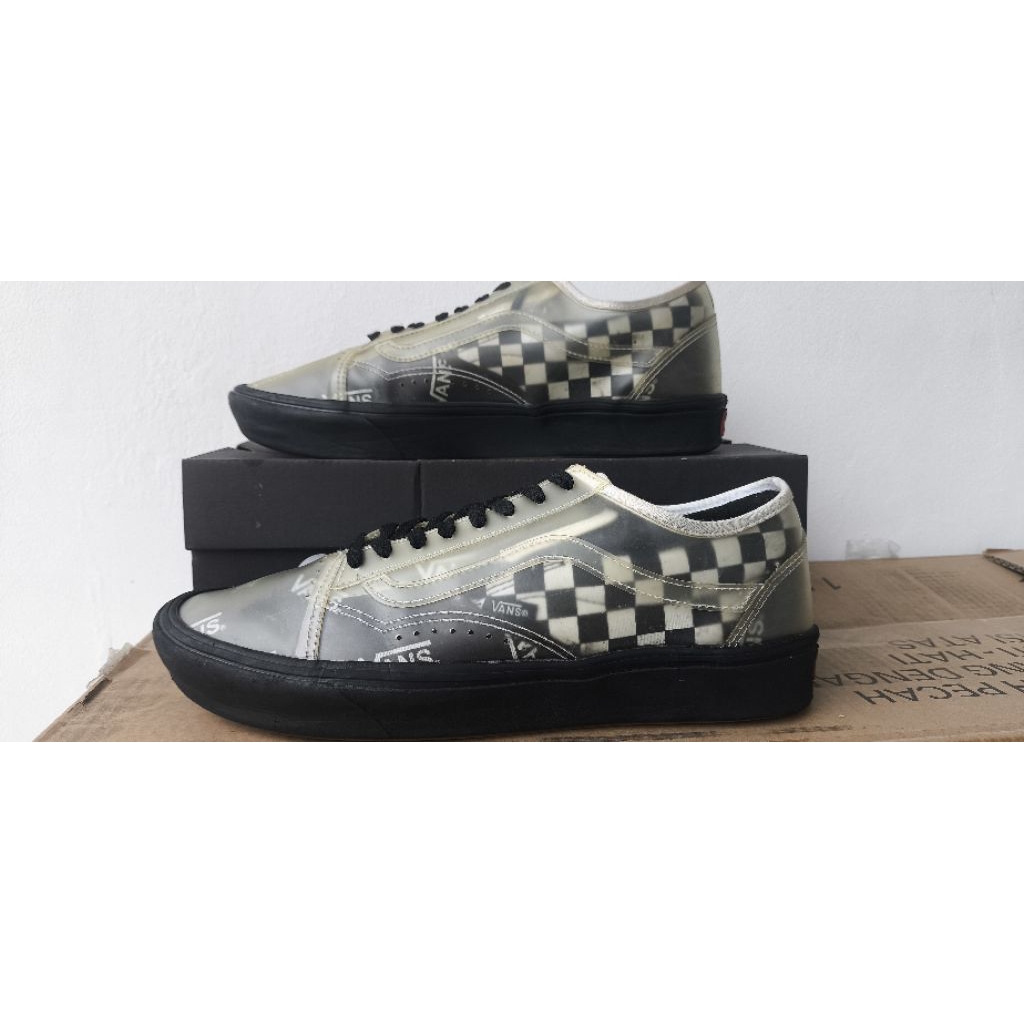 Sepatu Vans Slip Skool Cumfycush Checker 43