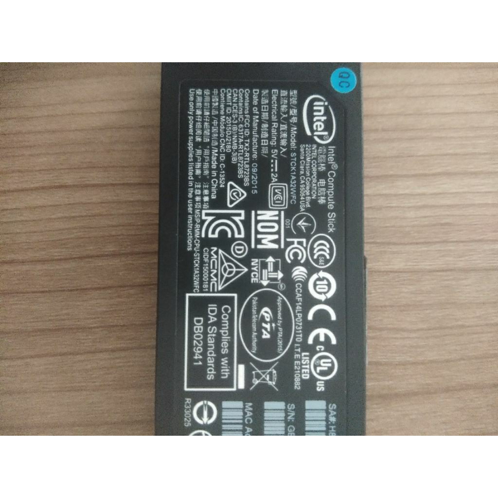 Intel Compute Stick STCK1A32WFC