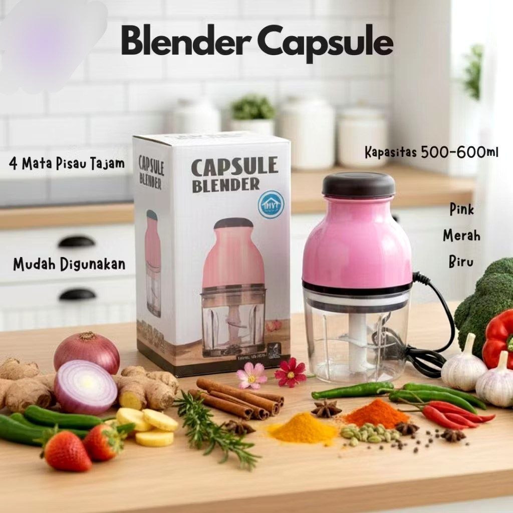 Blender Dapur Listrik / Blender Capsule / Blender Bumbu Dapur