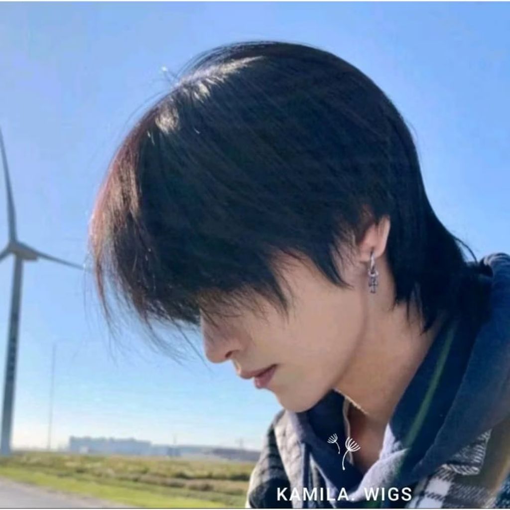 Wig mullet