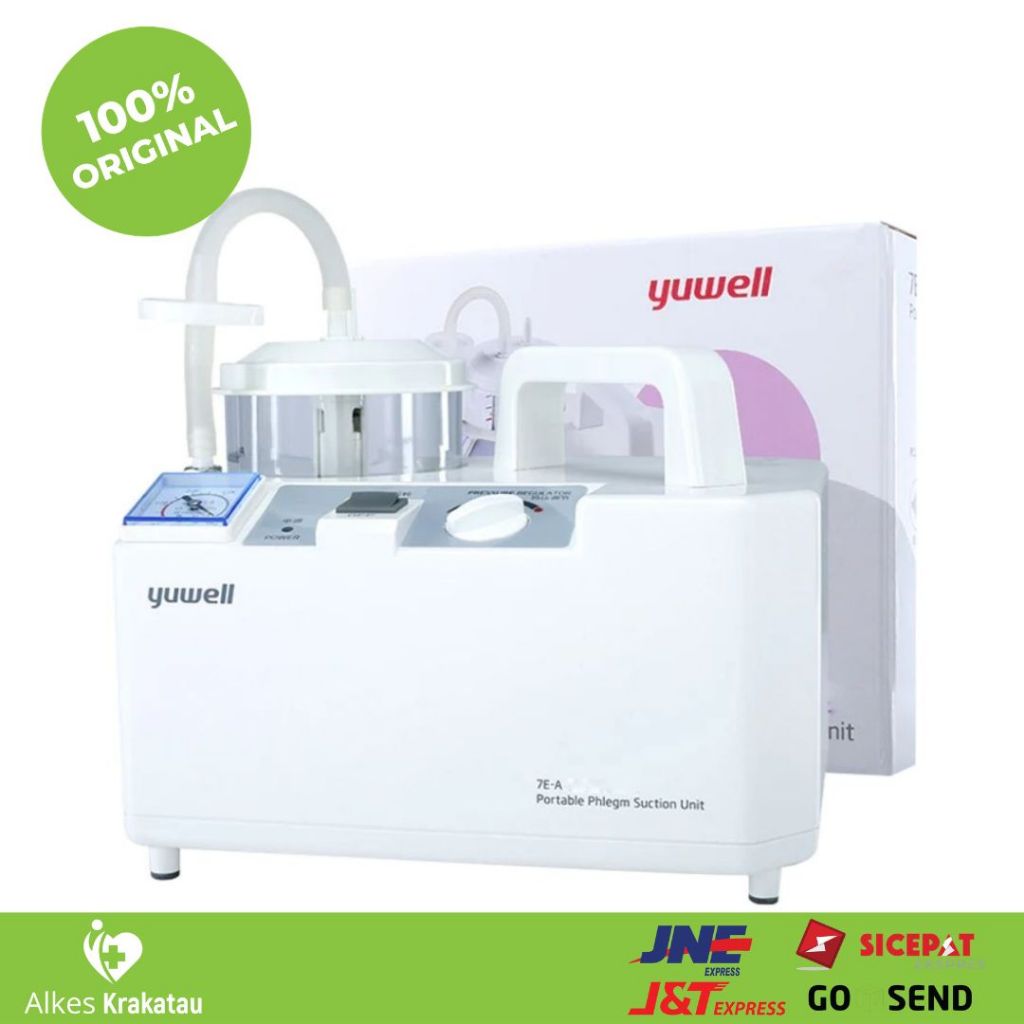 YUWELL - PORTABLE PHLEGM SUCTION YUWELL 7E-A / Suction Portable Yuwell